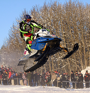 VIKTOR ÅNGAR PÅ UNDER ARCTIC CAT CUP